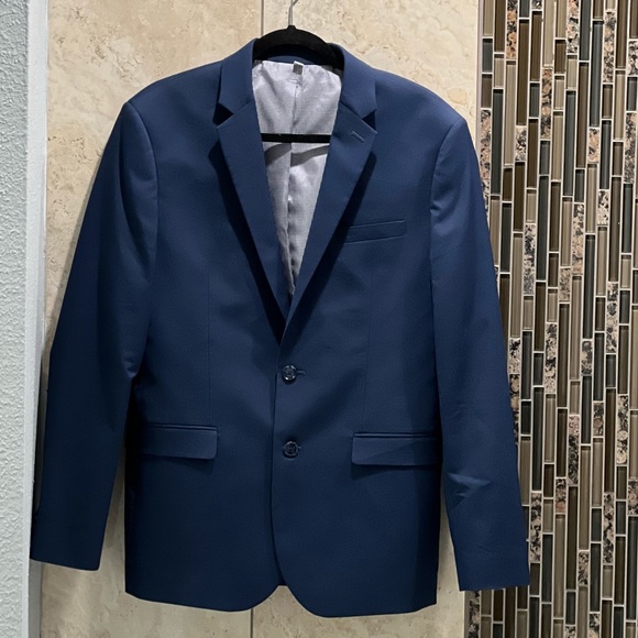 Express Navy Suit Jacket - Picture 2 of 7
